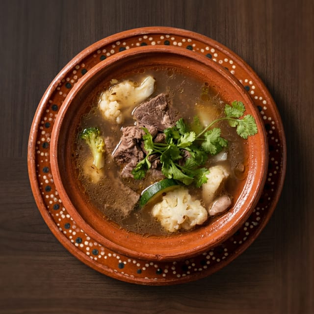 Caldo de Res.